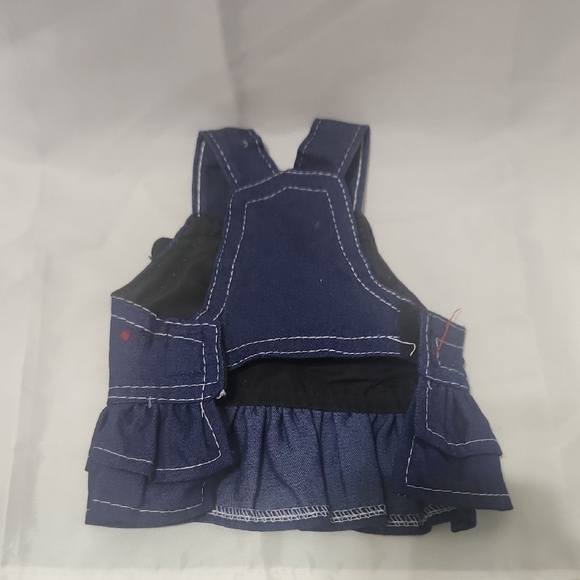 Blue Dog Diaper Cover with Ruffled Tiers - Picture 3 of 3